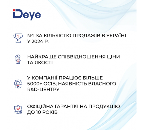 Аккумуляторная батарея DEYE RW-F16 LiFePO4 LV 51.2V 314Ah 16kWh