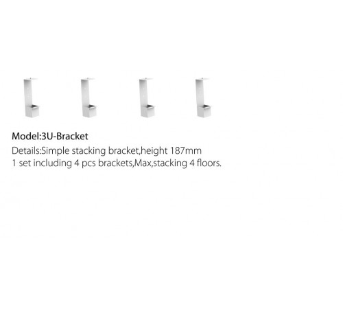 Кронштейн укладки Battery Brackets 3U-model для SE-G5.1 Pro
