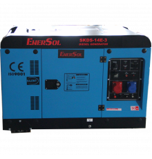 Дизельний генератор EnerSol SKDS-14E-3В