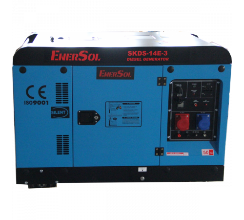 Дизельний генератор EnerSol SKDS-14E-3В