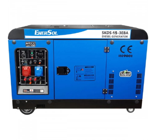 Дизельний генератор EnerSol SKDS-15E-3EBA