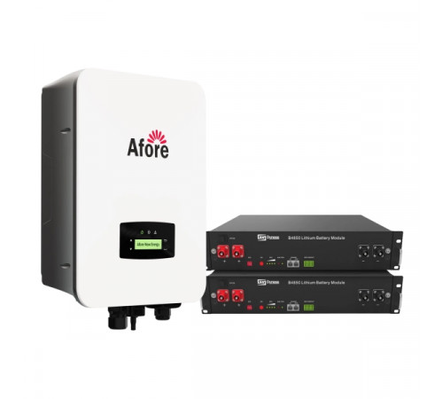 Система зберігання енергії Afore AF5K-SL-2DY4.8K-LFP 5kW 4.8kWh 2BAT LiFePO4 6000 циклів