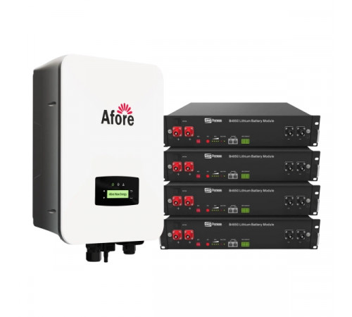 Система зберігання енергії Afore AF6K-SLP-4DY9.6K-LFP 6kW 9.6kWh 4BAT LiFePO4 6000 циклів