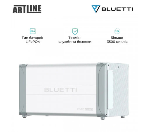 Система зберігання енергії Bluetti EP600+2xB500 6000W 9920Wh (EP600+2xB500)