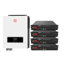 Система зберігання енергії HWS MAX10.2K-LDY9.6K1-LFP 10.2kW 9.6kWh 4BAT LiFePO4 6000 циклів