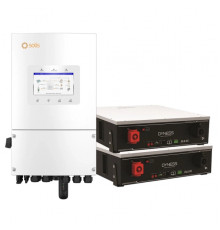 Система зберігання енергії Solis S6-EH1P6K-L-PLUS-LDY10.24K1-LFP 6kW 10.24kWh 2BAT LiFePO4 6000 циклів