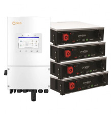 Система зберігання енергії Solis S6-EH1P8K-L-PLUS-LDY20.48K1-LFP 8kW 20.48kWh 4BAT LiFePO4 6000 циклів