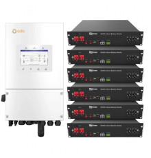 Система зберігання енергії Solis S6-EH1P8K-L-PLUS-LDY14.4K1-LFP 8kW 14.4kWh 6BAT LiFePO4 6000 циклів