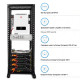 Система зберігання енергії Solarverse SRV24-1MX8.2K1-LDY9.6K1-1 8.2kW 9.6kWh 4BAT LiFePO4 6000 циклів