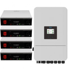 Система зберігання енергії Solarverse SUN-14K-SG05LP3-EU-4DY20.48K-LFP-W 14kW 20.48kWh 4BAT LiFePO4 6000 циклів