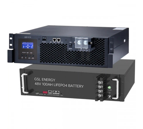 Система зберігання енергії Solarverse SV5048UPSR-1GS4.8K-LFP 5 4.8kWh 1BAT LiFePO4 6500 циклів