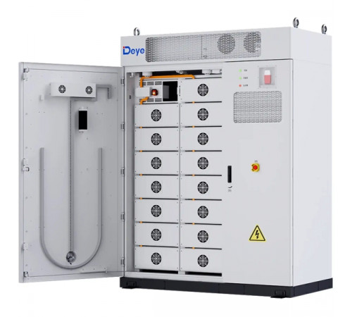 Система збереження енергії DEYE MS-GS215 100kW 768V 280Ah 215kWh LiFePO4 IP54, 200kW MPPT, Fire Extinguisher, Air conditioner (MS-GS215-2H3)