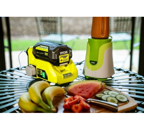 Інвертор напруги акумуляторний Ryobi Max Power RY36BI300A-0 36В 300/500Вт розетка 1х220В роз'єм 1хUSB 1хType-C 0.85кг без АКБ та ЗП (5133004893)