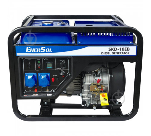 Дизельний генератор EnerSol SKD-10EBA