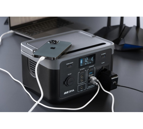 Портативна електростанція 2Е Diya, 300 Вт, 320 Вт/год, швидка зарядка (2E-PPS03032)