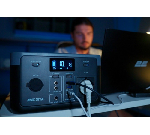 Портативна електростанція 2Е Diya, 300 Вт, 320 Вт/год, швидка зарядка (2E-PPS03032)