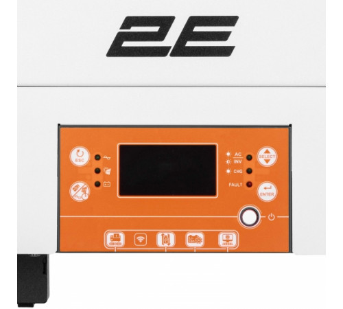 Інвертор сонячний автономний 2E SM-6K48T 6000VA/6000W, 48V, MPPT, 2xTerminal out (2E-SM-6K48T)