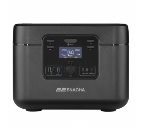 Портативна електростанція 2Е Snagha 2, 1200 Вт, 1050 Вт/год, швидка зарядка (2E-PPS1210-2)