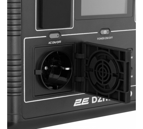 Портативна електростанція 2Е Dzherelo, 600 Вт, 560 Вт/год, швидка зарядка (2E-PPS06056)