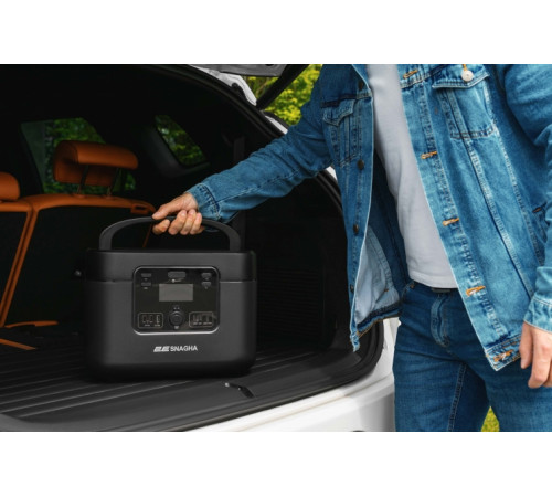 Портативна електростанція 2Е Snagha 2, 1200 Вт, 1050 Вт/год, швидка зарядка (2E-PPS1210-2)