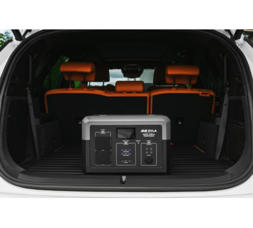 Портативна електростанція 2Е Syla, 1500 Вт, 1280 Вт/год, WiFi/BT, паралельне підключення, швидка зарядка (2E-PPS1512)