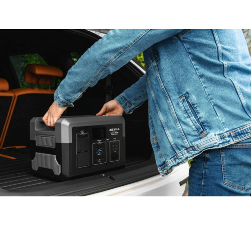 Портативна електростанція 2Е Syla, 1500 Вт, 1280 Вт/год, WiFi/BT, паралельне підключення, швидка зарядка (2E-PPS1512)