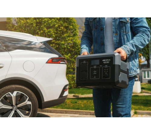 Портативна електростанція 2Е Syla, 1500 Вт, 1280 Вт/год, WiFi/BT, паралельне підключення, швидка зарядка (2E-PPS1512)