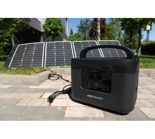 Портативна електростанція 2Е Snagha 2, 1200 Вт, 1050 Вт/год, швидка зарядка (2E-PPS1210-2)