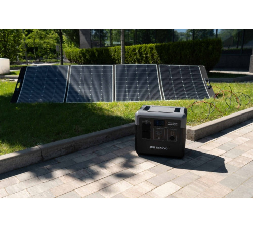 Портативна електростанція 2Е Syayvo 2400 Вт, 2560 Вт/год, WiFi/BT, паралельне підключення, швидка зарядка (2E-PPS24256)