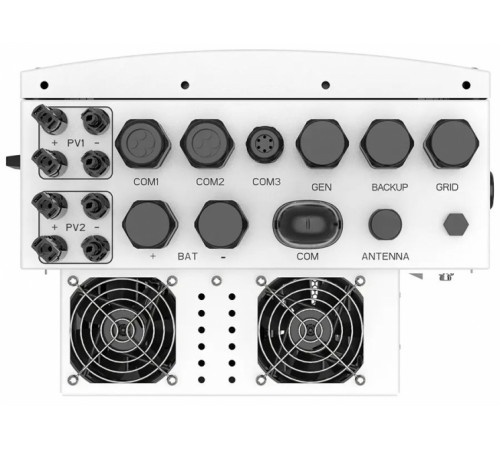 Гібридний інвертор однофазний Solis S6 5кВт, 2xMPPT, DC, для LV Batteries (S6-EH1P5K-L-PLUS)