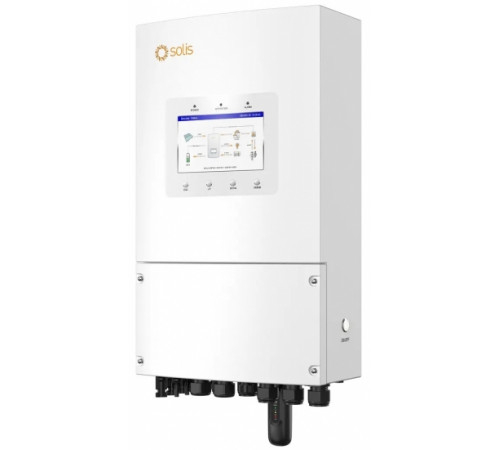 Гібридний інвертор однофазний Solis S6 5кВт, 2xMPPT, DC, для LV Batteries (S6-EH1P5K-L-PLUS)