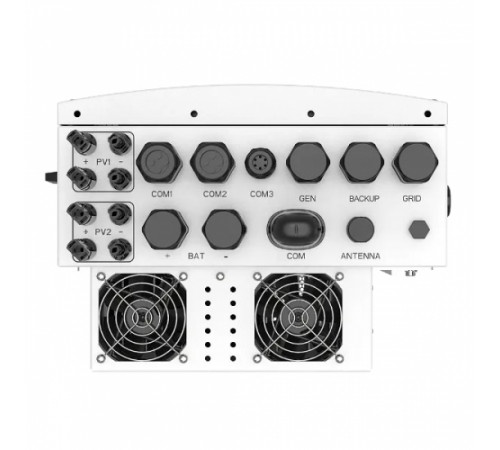 Гібридний інвертор однофазний Solis S6 6кВт, 2xMPPT, DC, для LV Batteries (S6-EH1P6K-L-PLUS)