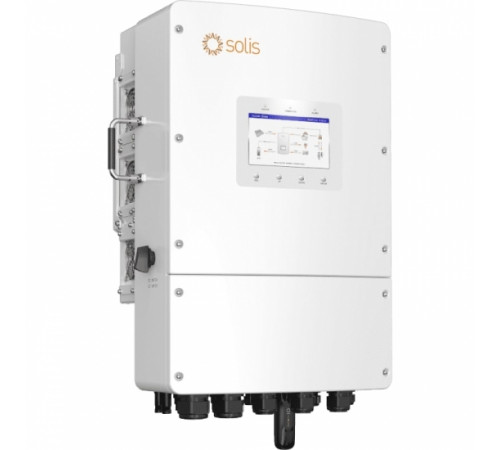 Гібридний інвертор трифазний Solis S6 12кВт, 2xMPPT, DC, для LV Batteries (S6-EH3P12K02-NV-YD-L)