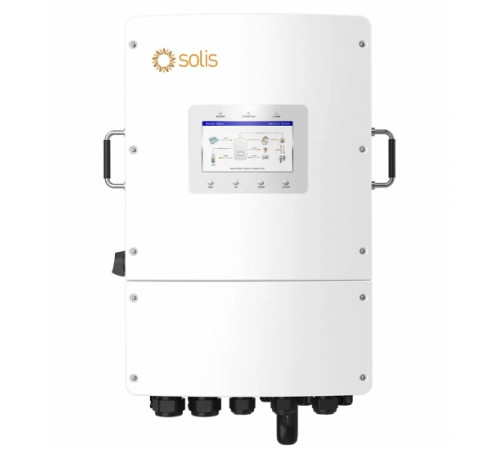 Гібридний інвертор трифазний Solis S6 15кВт, 2xMPPT, DC, для LV Batteries (S6-EH3P15K02-NV-YD-L)