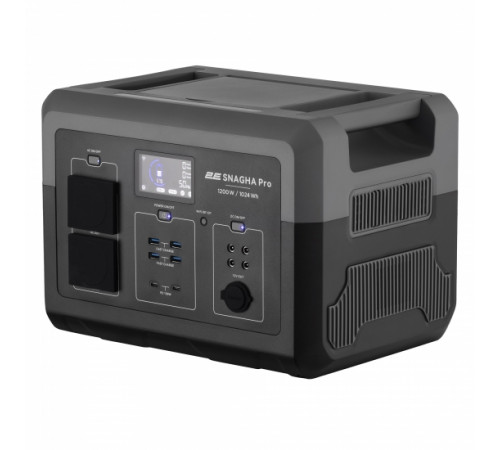 Портативна електростанція 2Е Snagha PRO, 1200 Вт, 1024 Вт/год, WiFi/BT, швидка зарядка (2E-PPS1210-PRO)