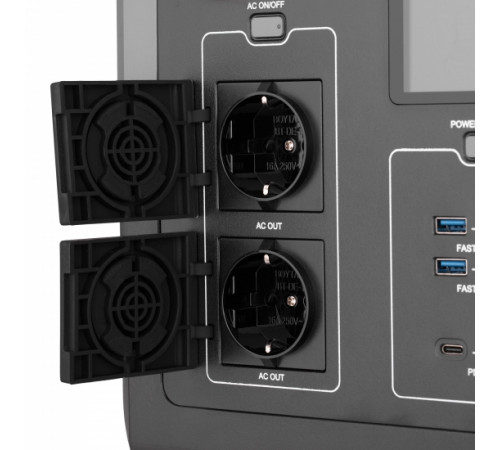 Портативна електростанція 2Е Snagha PRO, 1200 Вт, 1024 Вт/год, WiFi/BT, швидка зарядка (2E-PPS1210-PRO)