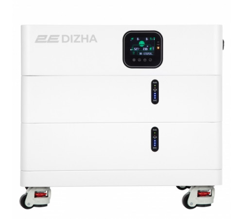 Система резервного живлення 2E PowerStation Dizha 10000 Вт, 10.24 кВт/год, MPPT 11 кВт, WiFi, розширення ємності, паралельне підключення (2E-ESS-PSD10-10)