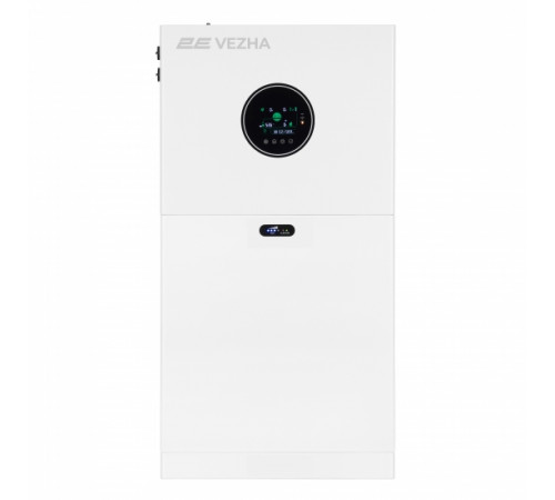 Система резервного живлення 2E PowerWall Vezha, 5000 Вт, 5.12 кВт/год, MPPT 5.5 кВт, WiFi, розширення ємності, паралельне підключення (2E-ESS-PWV5-5)