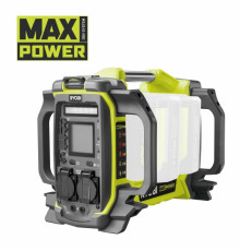Інвертор напруги акумуляторний Ryobi Max Power RY36BI1800A-0 36В 1800/3000Вт розетка 2х220В рознім 4хUSB 2хType-C 5.66кг без АКБ та ЗП (5133004942)
