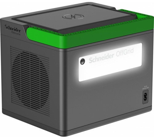 Портативна електростанція Schneider Electric OffGrid Portable Power Station 500, 500 Вт, 517 Вт/год, Wireless Charge (PPS500-GR)