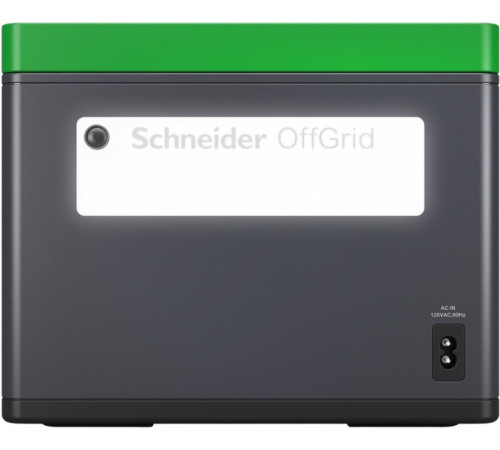 Портативна електростанція Schneider Electric OffGrid Portable Power Station 500, 500 Вт, 517 Вт/год, Wireless Charge (PPS500-GR)