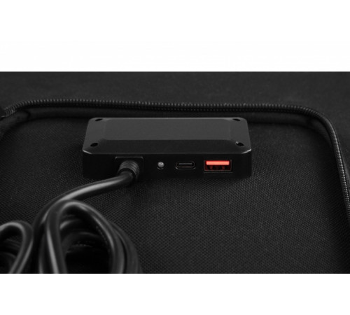 Комплект Портативна електростанція Segway CUBE 1000, 2584 Вт заг (R-Drive 4400 Вт), 1024 Вт/год, IPX3, BT, розширення ємності, швидка зарядка + портативна сонячна