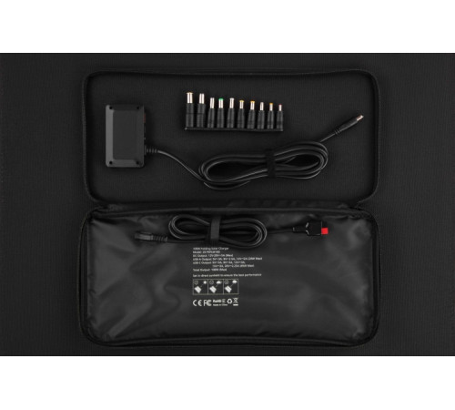 Комплект Портативна електростанція Segway CUBE 1000, 2584 Вт заг (R-Drive 4400 Вт), 1024 Вт/год, IPX3, BT, розширення ємності, швидка зарядка + портативна сонячна