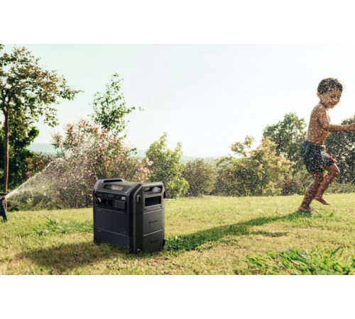 Комплект Портативна електростанція Segway CUBE 1000, 2584 Вт заг (R-Drive 4400 Вт), 1024 Вт/год, IPX3, BT, розширення ємності, швидка зарядка + портативна сонячна