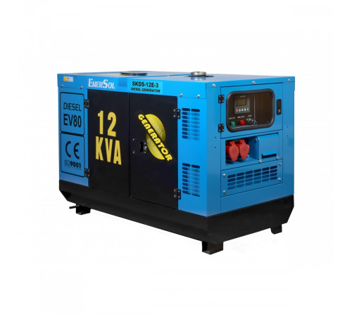 Дизельний генератор EnerSol SKDS-12E-3В