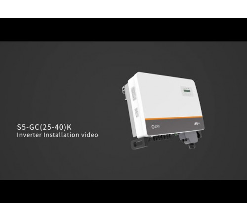 Мережевий трифазний інвертор Solis S5 30кВт, 3xMPPT (S5-GC30K)