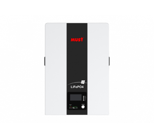 Акумуляторна батарея LP16-48100 Must (LiFePO4 51,2V 100Ah 5,12kWh)