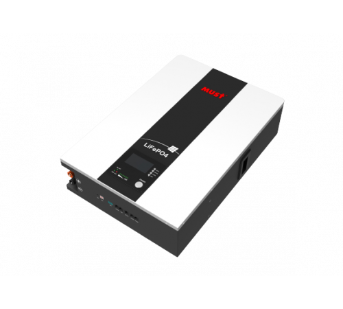 Акумуляторна батарея LP16-48100 Must (LiFePO4 51,2V 100Ah 5,12kWh)
