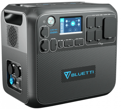 Портативна зарядна станція AC200MAX Bluetti (2200W 2048Wh AC220V EU) Портативна зарядна станція AC200MAX Bluetti (2200W 2048Wh AC220V EU)