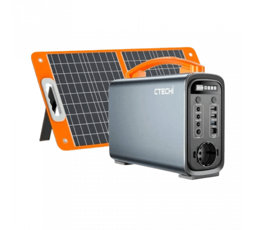 Портативна зарядна станція GT200 Pro Portable Power Station CTECHi (200W 320Wh AC220V EU)